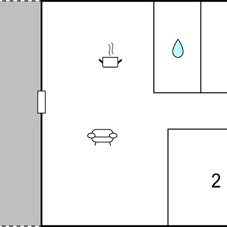 2 Bedroom Cozy In * Stege